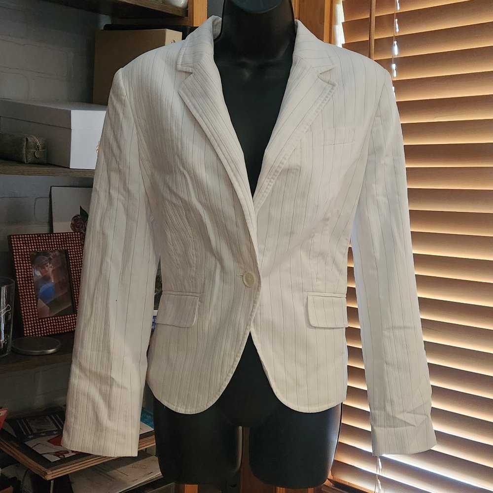.Pinstripe Single Button Blazer From Worthington - image 1
